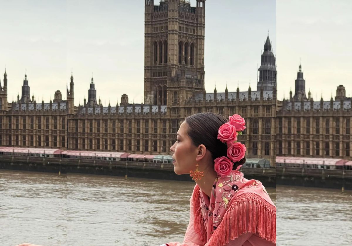 Estas son las famosas marcas de traje de flamenca que han desfilado en Londres