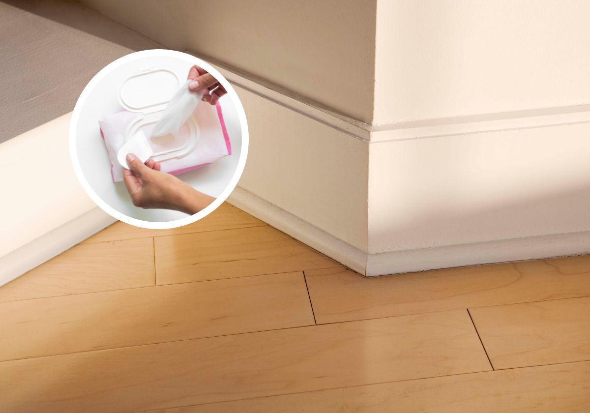 El producto de cocina que tienes en casa y que no sabías que evita que el polvo se pegue en los zócalos