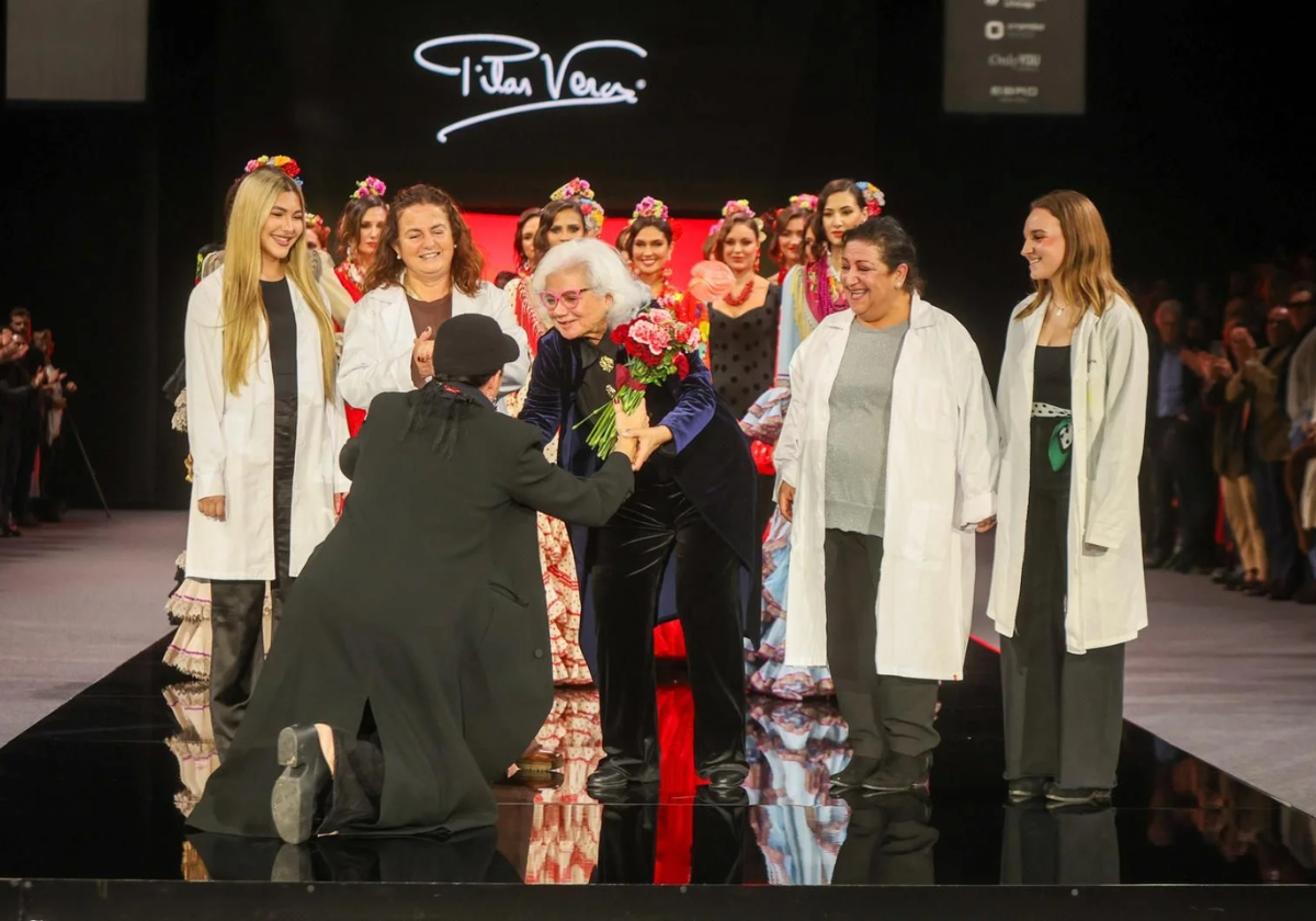 Pilar Vera, diseñadora de moda flamenca: “El vestido que lució Jessica Bueno representa el luto que llevo dentro”