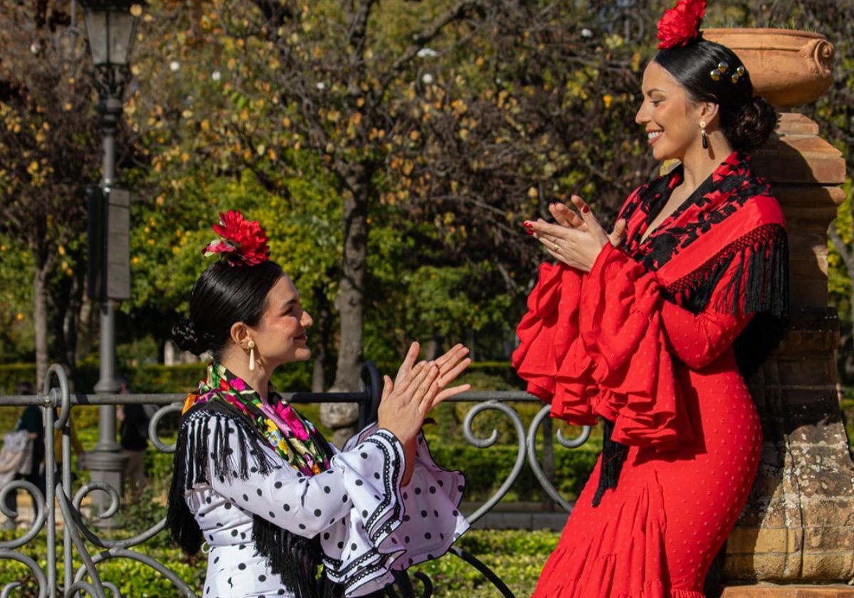Abre en Los Remedios una nueva tienda de trajes de flamenca: “Ni mijita de duda de que serás la reina de la feria”