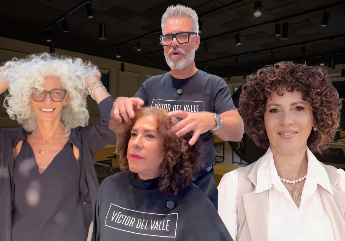 Víctor del Valle, peluquero experto en cabello rizado: “Sin hidratación no hay rizo que aguante”