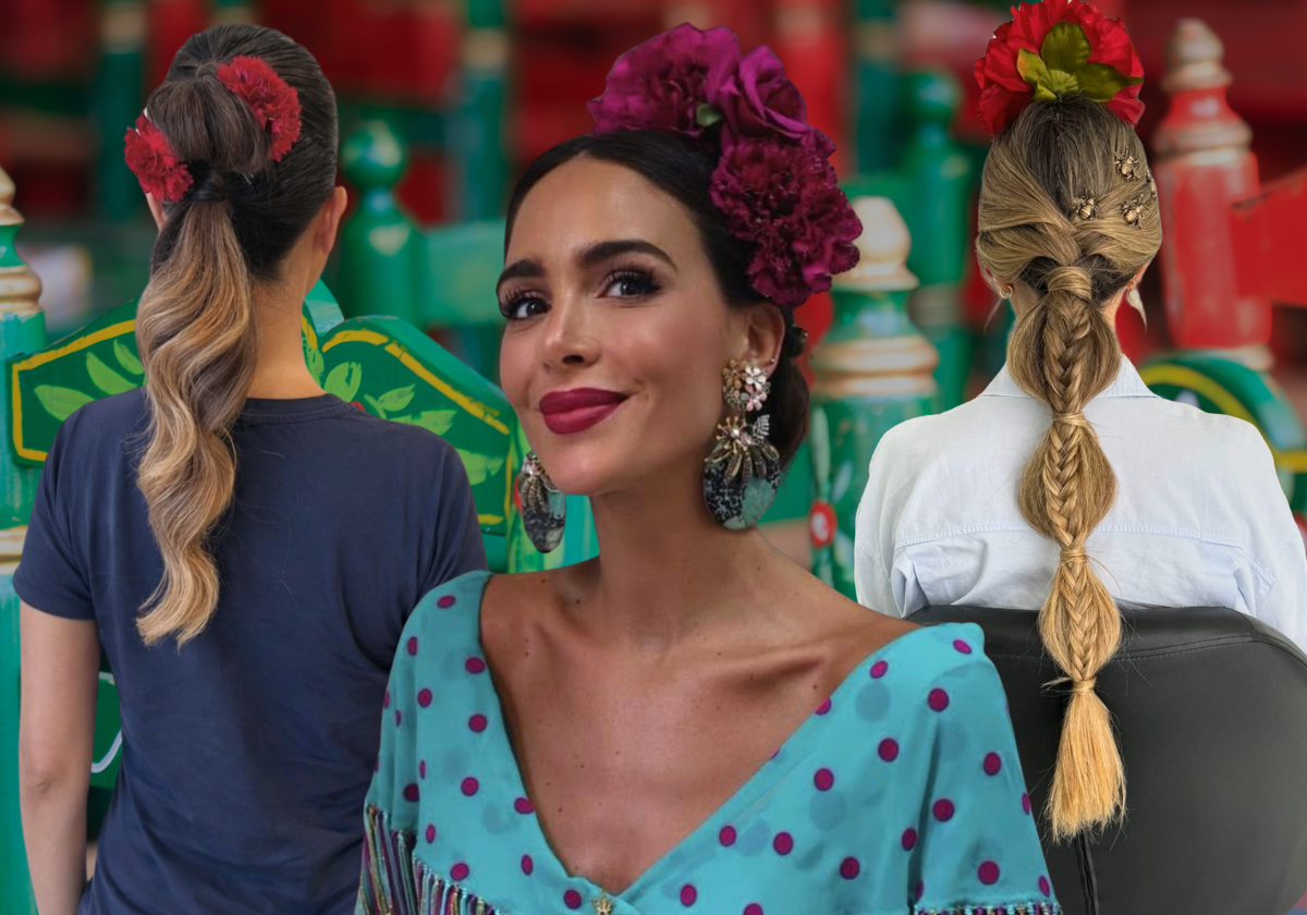 Vuelven las trenzas y las coletas: estos son los peinados de la Feria de Abril que más veremos en 2026