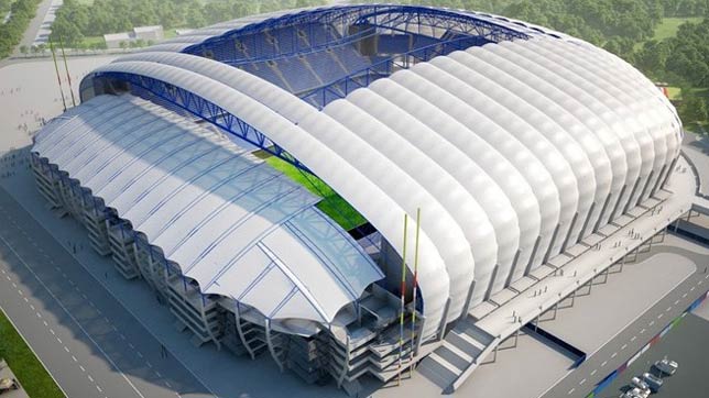 Foto del Estadio Municipal de Poznan