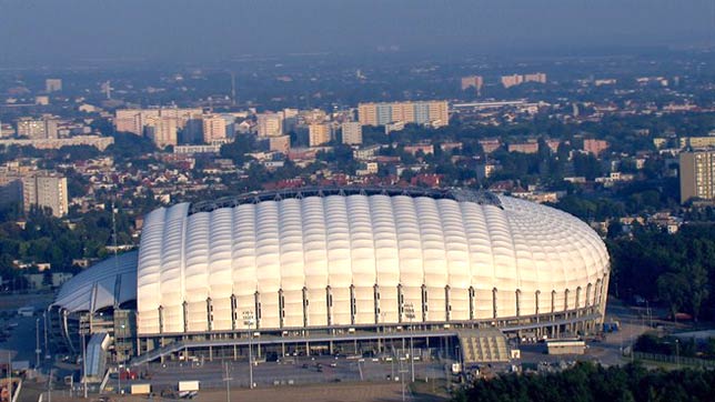 Foto del Estadio Municipal de Poznan