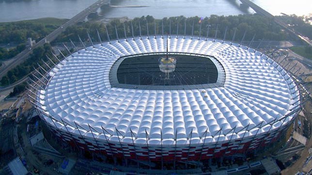 Foto del Estadio Nacional de Varsovia