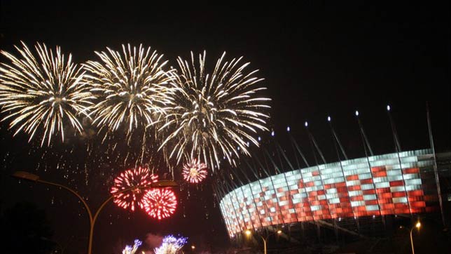 Foto del Estadio Nacional de Varsovia