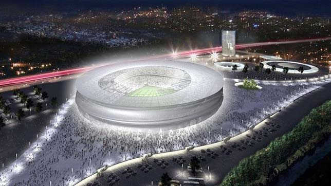 Foto del Estadio Nacional de Wroclaw