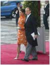  Victoria de Suecia junto a Alberto de M&oacute;naco