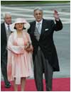  El Tenor Pl&aacute;cido Domingo y esposa