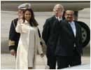 Los pr�ncipes Salman bin Hamad Al-Khalifa y Hala Bint Dais Al-Khalifa, herederos de Bahrein