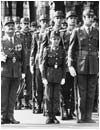 Acto de filiaci�n de Don Felipe como soldado de honor del Regimiento de Infanter�a Inmemorial del rey n�mero 1 en el cuartel del Infante Don Juan