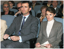 09/03/04. El Pr�ncipe de Asturias y su prometida acudieron a la Fundaci�n L�zaro Galdiano donde asistieron a la conferencia -El impacto de la Constituci�n de 1812 en Am�rica-
