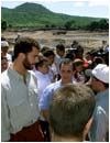 El Heredero de la Corona en la visita que realiz� a los pa�ses centroamericanos asolados por el Hurac�n Mitch en 1998