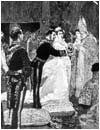 Boda de Alfonso XII y Mar�a de las Mercedes en 1878