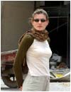 Imagen de Letizia en las afueras del hotel Sheraton de Bagdad durante la guerra de Irak, en abril de 2003