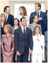 Foto de familia en El Pardo