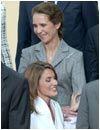 Letizia Ortiz comparte con la infanta do�a Elena un momento de complicidad 