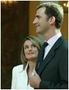 Letizia y Don Felipe se mostraron distendidos durante toda la sesi�n fotogr�fica 
