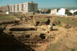 Vista del yacimiento romano, situado junto a la estación del AVE