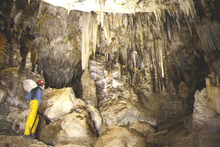 Sala de los Niveles, en las Galerías Altas