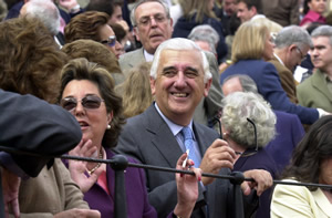 Santiago Herreo, durante una corrida de la Maestranza