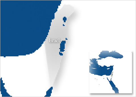 El mundo ante el virus de la gripe A | Mapa de Israel