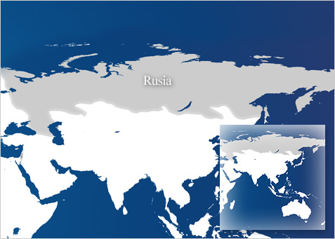 El mundo ante el virus de la gripe A | Mapa de Rusia
