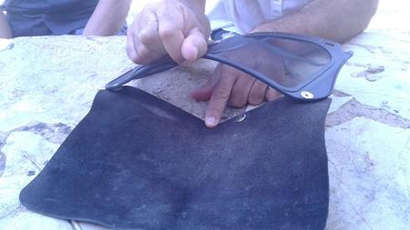 Las máscaras faciales hubo que ajustarlas a mano