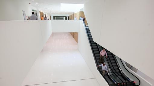 Interior de las dependencias de la Ciudad de la Justicia