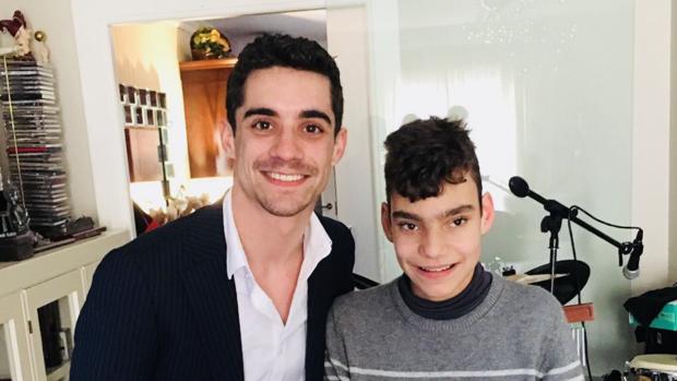 Javier Fernández y Adrián Martín en Vélez-Málaga
