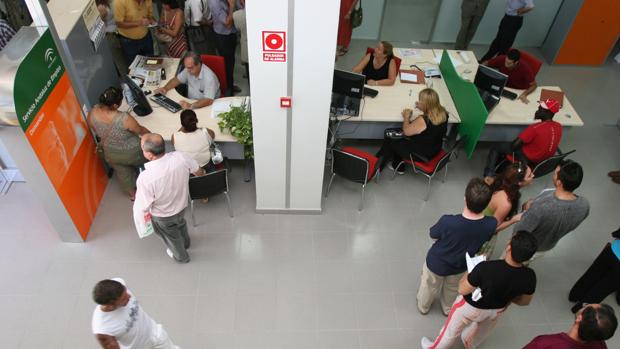 Oficina del Servicio Andaluz de Empleo (SAE) de Gamarra, en MÃ¡laga