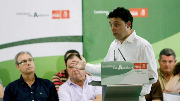 Rafael Velasco, en un acto del PSOE en CÃ³rdoba