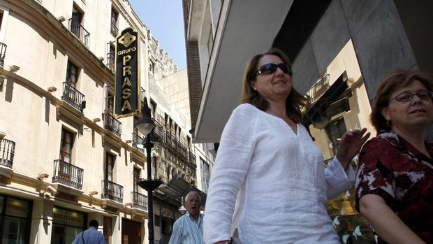 Antigua sede de Prasa en el bulevar del Gran Capitán