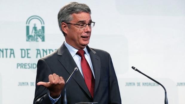 Juan Carlos Blanco, portavoz del Gobierno de Andalucía