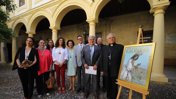 Presentación del cartel del Mes Jubilar de Jesús del Calvario de Montalbán