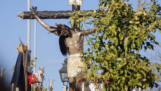 El Cristo de Gracia la pasada Semana Santa