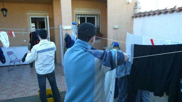 Menores infractores cumpliendo medidas en régimen semiabierto