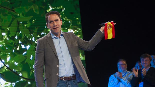 Teodoro García Egea en la clausura de la reunión intermunicipal