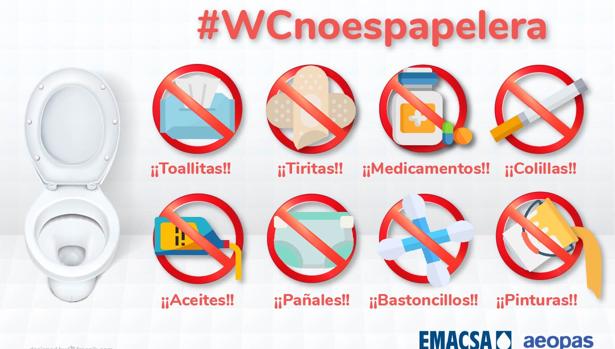 Cartel promocional de la campaña de Emacsa