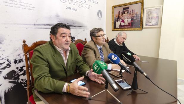 De izquierda a derecha: Rafael González Serna, Juan Ignacio Reales y Jesús Bola