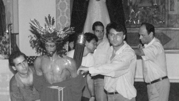 Antigua imagen del modelo utilizado para elaborar el misterio de Nuestro Padre Jesús de las Penas