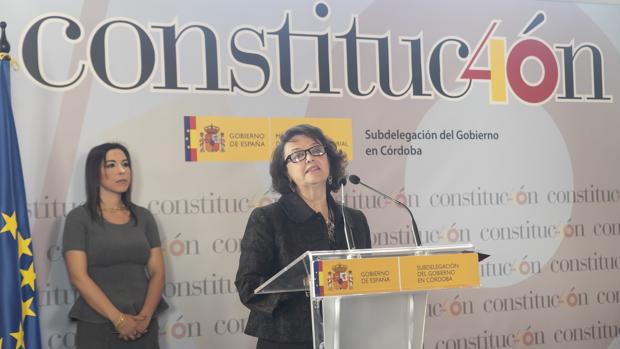 Rafaela Valenzuela, este 5 de diciembre en la Subdelegación del Gobierno