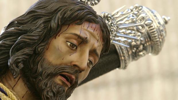 Nuestro Padre Jesús Nazareno, titular de la cofradía de la Santa Faz de Córdoba, durante su procesión