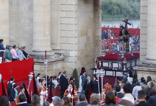 El Señor de los Reyes, de la Vera-Cruz, entrando en carrera oficial