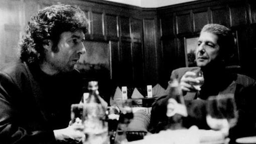 Clip del documental Omega. En la foto, Enrique Morente junto a Leonard Cohen