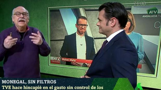 Ferran Monegal, en el programa de la Sexta donde también colabora