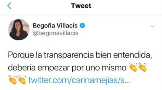 Los casos que demuestran que VillacÃs trabajó en su sociedad después de su «falso» cese