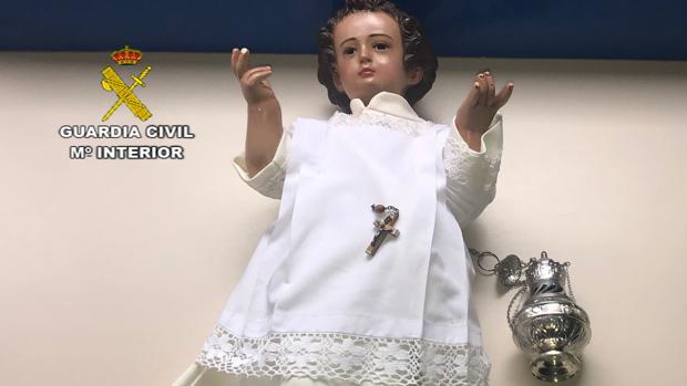 Imagen del Pastorcito Divino de Los Palacios