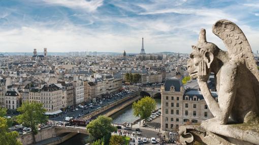 Panorámica de París desde la Catedral de Notre Dame
