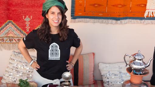 Patricia Rojas en un «blogtrip» en Marrakech (Marruecos)